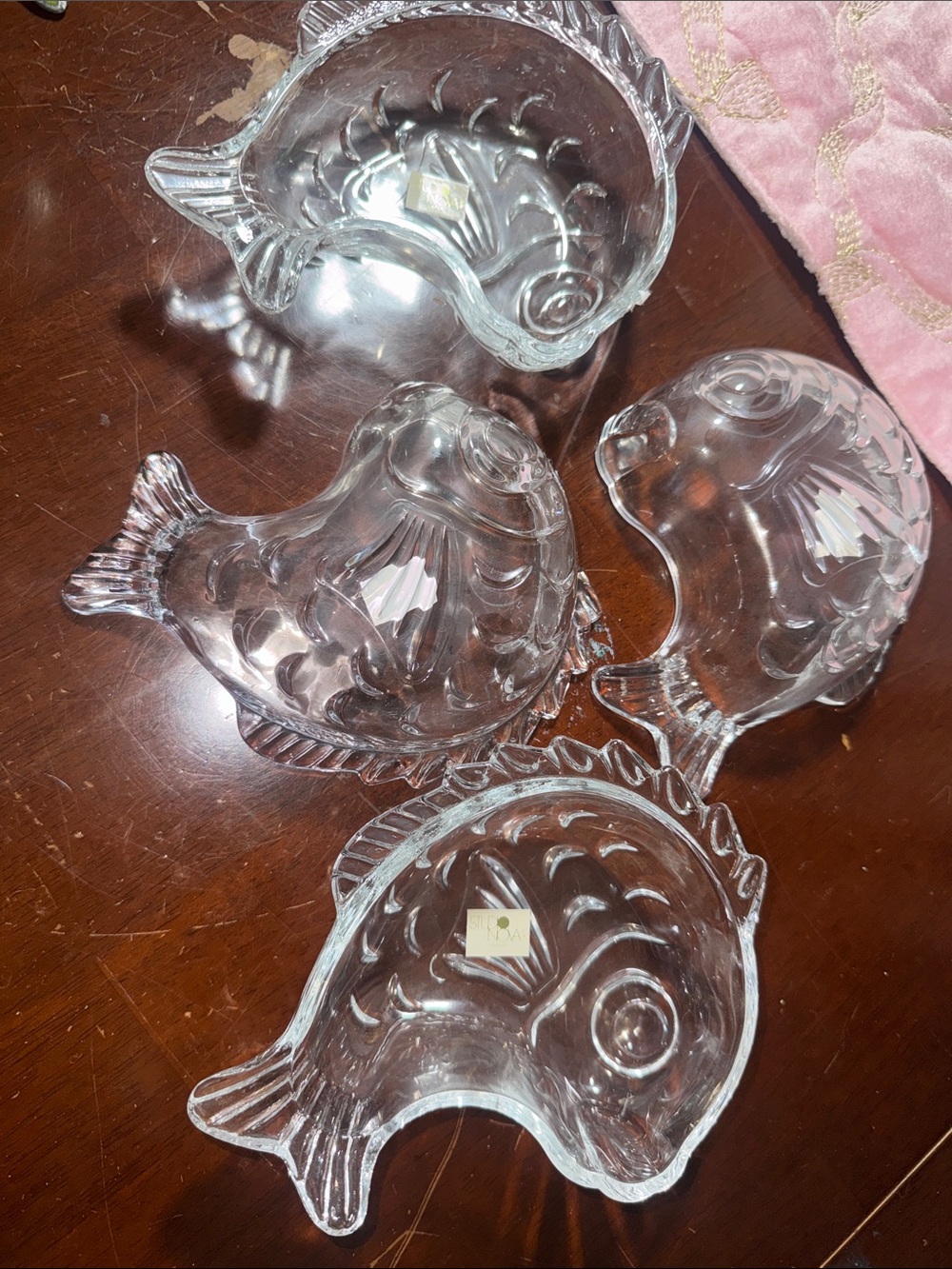 Mikasa Clear Glass Fish Shaped Dish - Elegant Home Accent